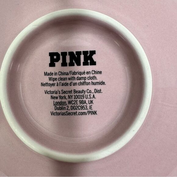 NWT‎ VS pink collection monogram trinket Dish - Picture 5 of 6